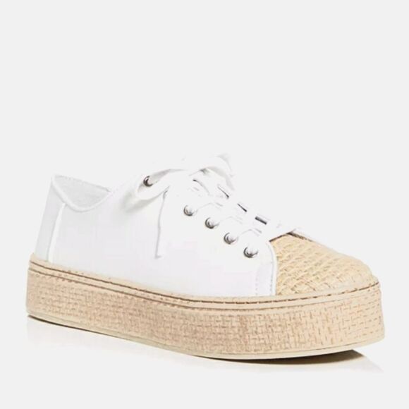 Vince Camuto Shoes - Vince Camuto Calitrie Platform Jute-Toe Sneakers Sz 8